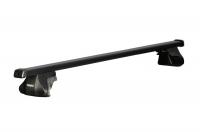 Комплект багажника для AUDI S6 (5-dr Estate 99-06 Рейлинги) - дуги квадратного сечения Thule SmartRack, чёрные