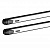 Комплект багажника для MITSUBISHI Triton (KB4T) (2-dr Extended Cab 05-09_10-15 Гладкая крыша) - выдвижные дуги Thule SlideBar, серые