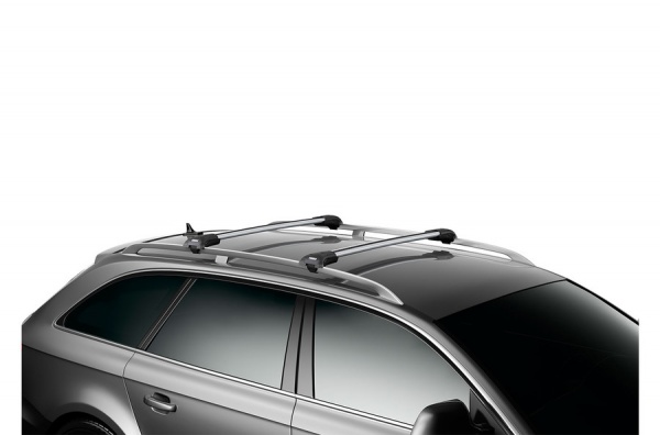 Комплект багажника Thule WingBar Edge 9584 для а/м с продольными рейлингами размер S/M, серый