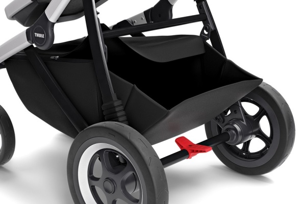 Детская коляска Thule Sleek, с прогулочным блоком, Grey Melange