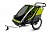 Детская многофункциональная коляска Thule Chariot Cab 2, салатовый