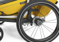 Детская многофункциональная коляска Thule Chariot Sport 1, Black/Spectra Yellow