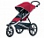 Детская двухместная прогулочная коляска Thule Urban Glide, красная