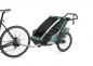 Мультиспортивный велосипедный прицеп Thule Chariot Cross single, Aluminum/Alaska